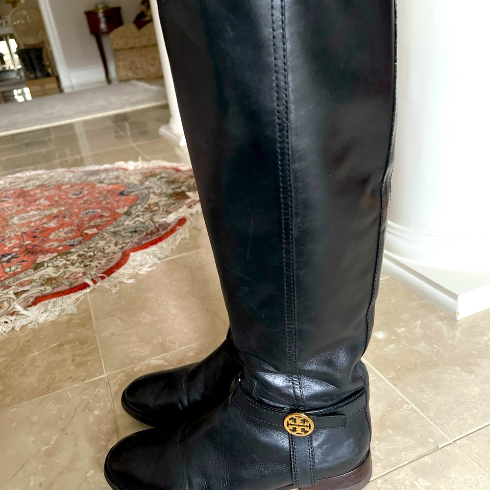 Tory Burch tall leather boots